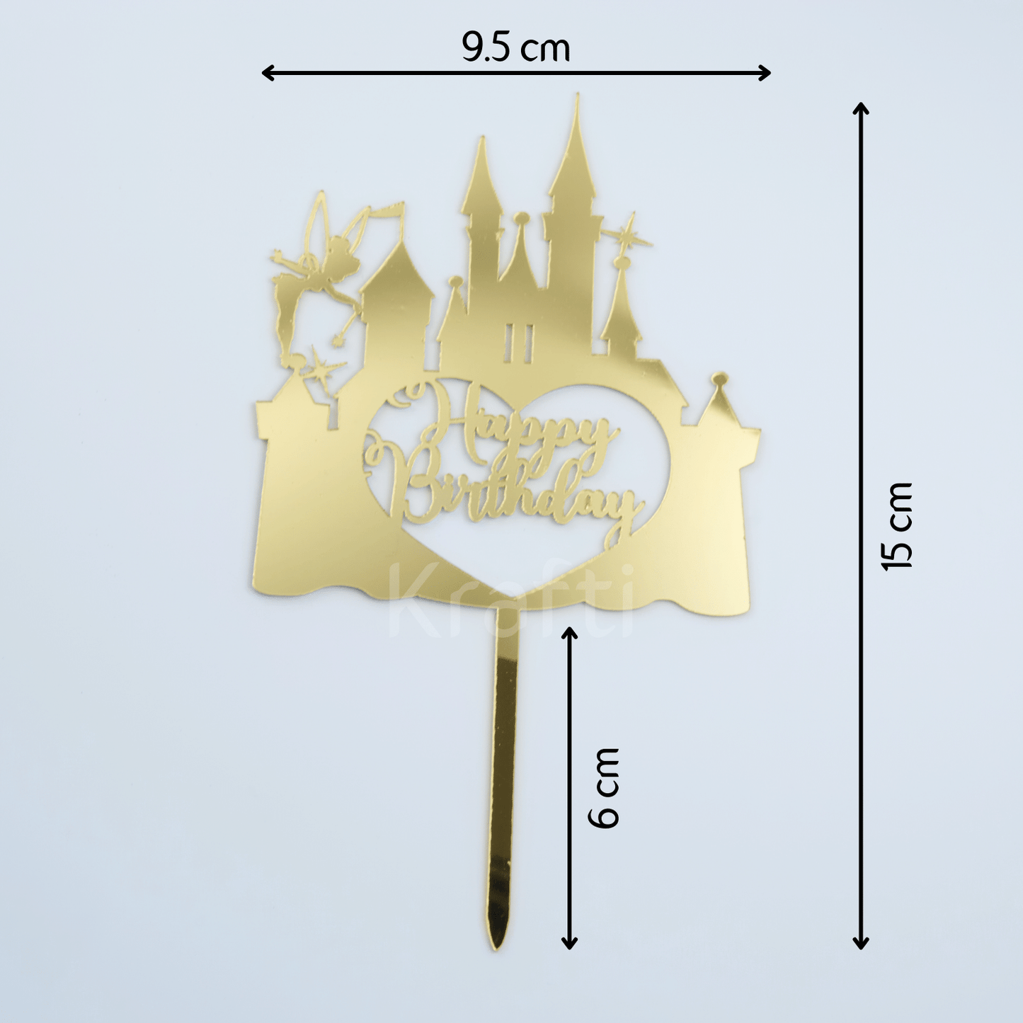 Fairytale Castle Cake Topper