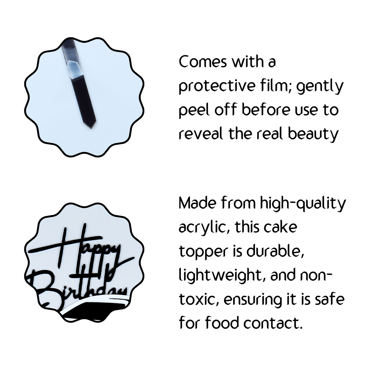 Happy Birthday Sports Car Cake Topper