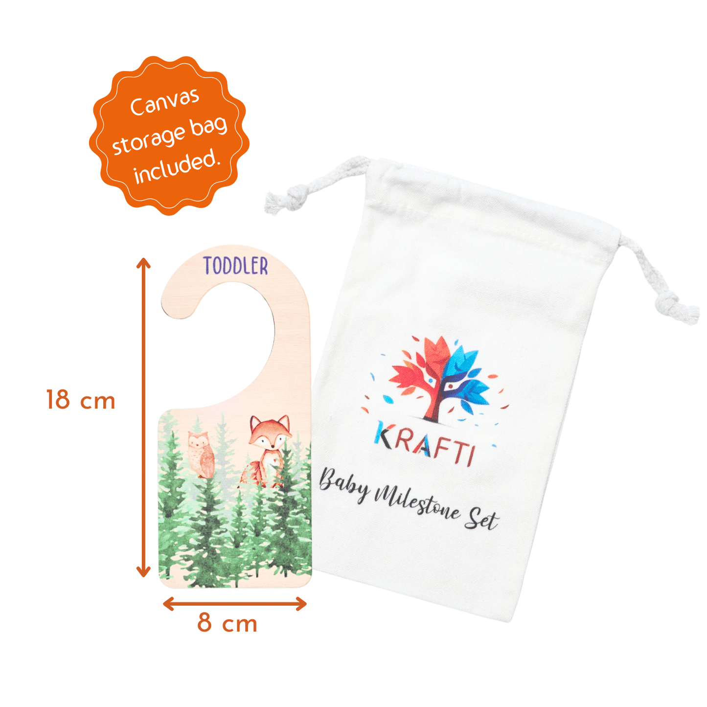 Baby Wardrobe Dividers - Jungle