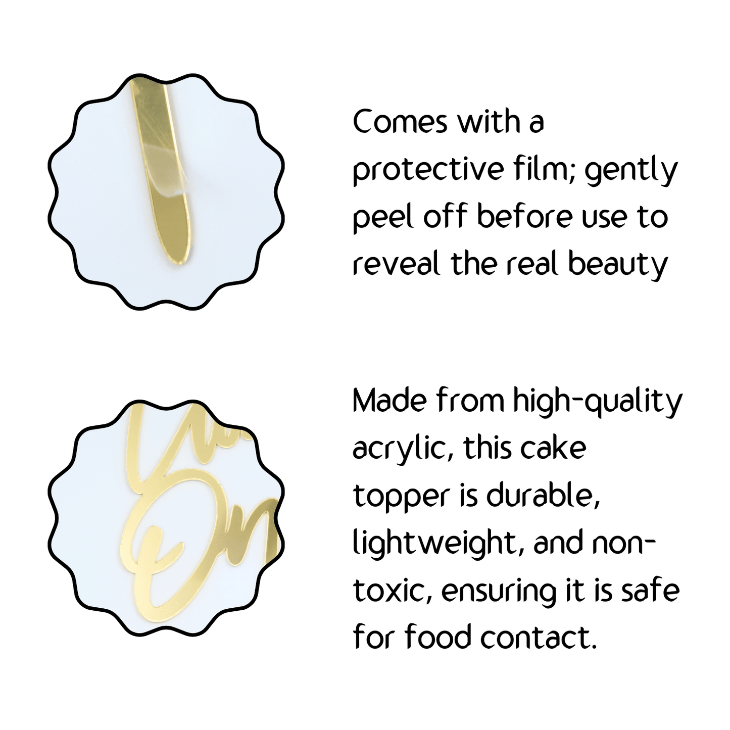 Twenty One Cake Topper