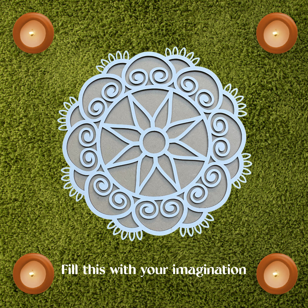 Home Decor Rangoli Mat - 2