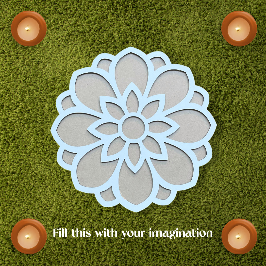 Home Decor Rangoli Mat - 4