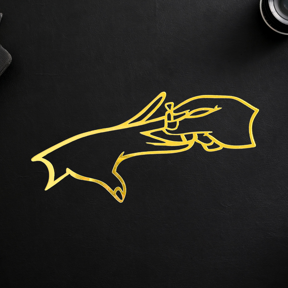 3D Acrylic Hands & Ring Cake Charm