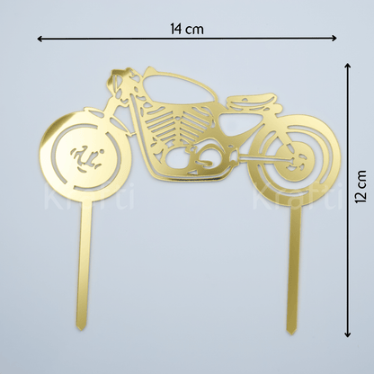 Motorcycle/Motorbike Acrylic Cake Topper