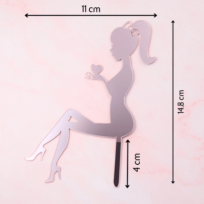 Bride to Be Cake Topper Set