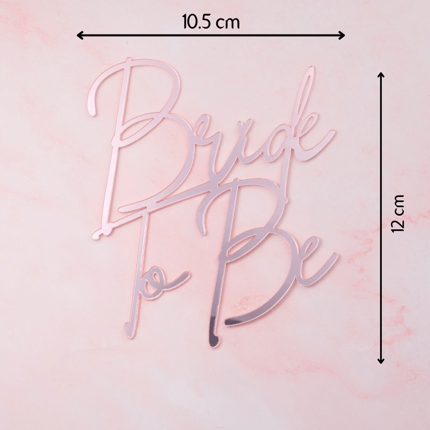 Bride to Be Cake Topper Set