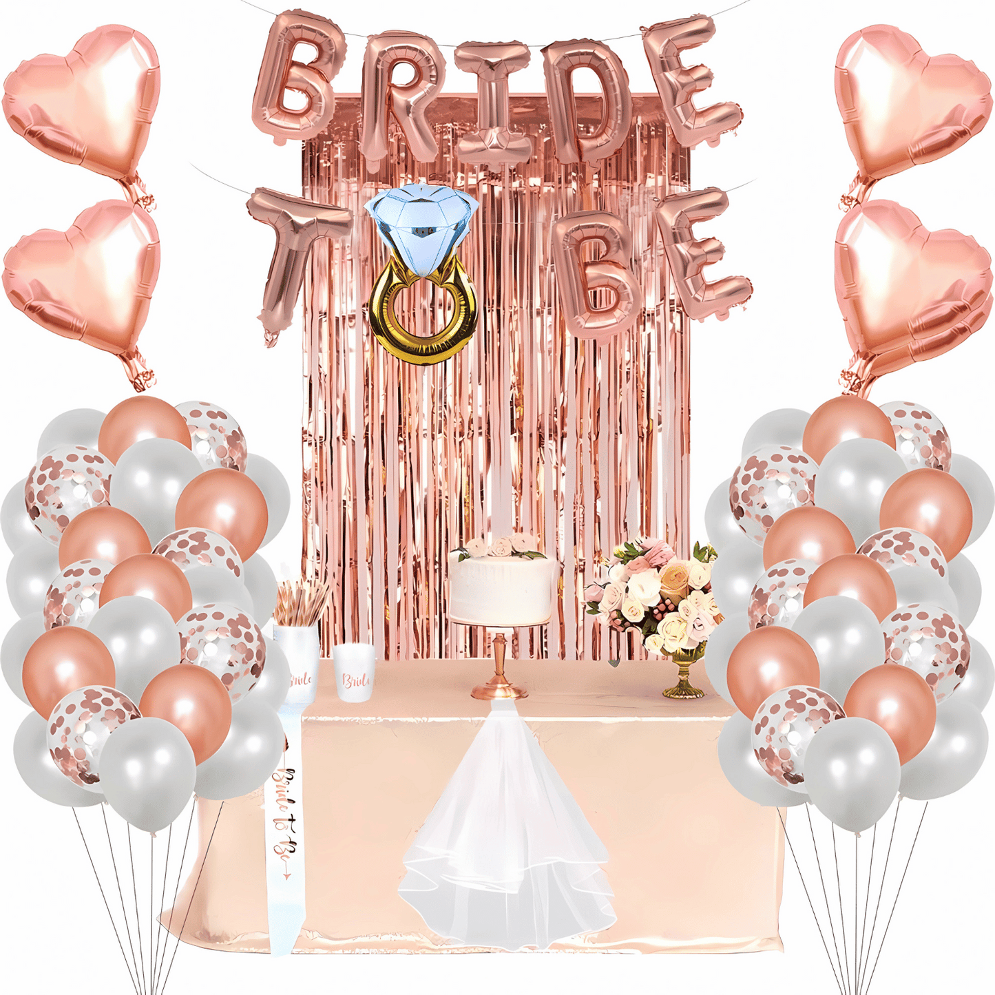 Bride To Be Balloon Set