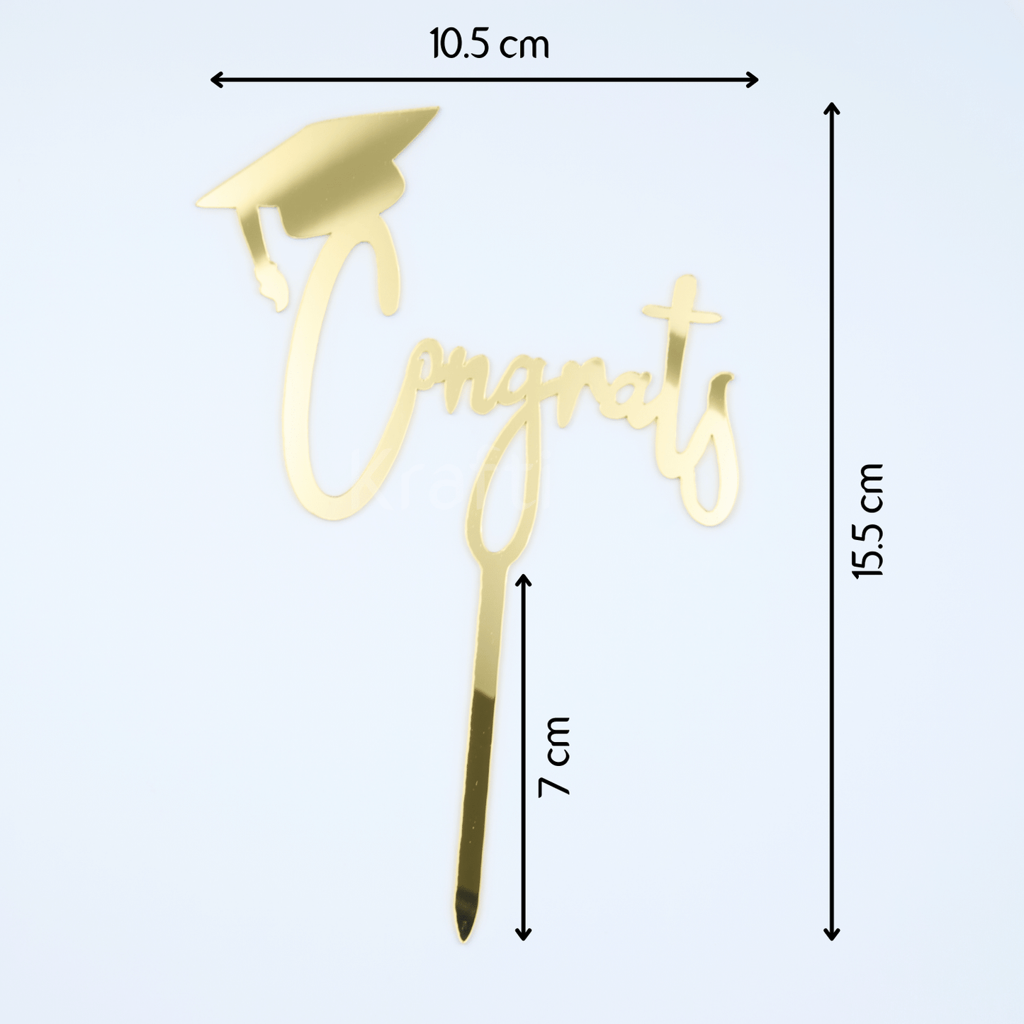 Congrats Graduation Cake Topper
