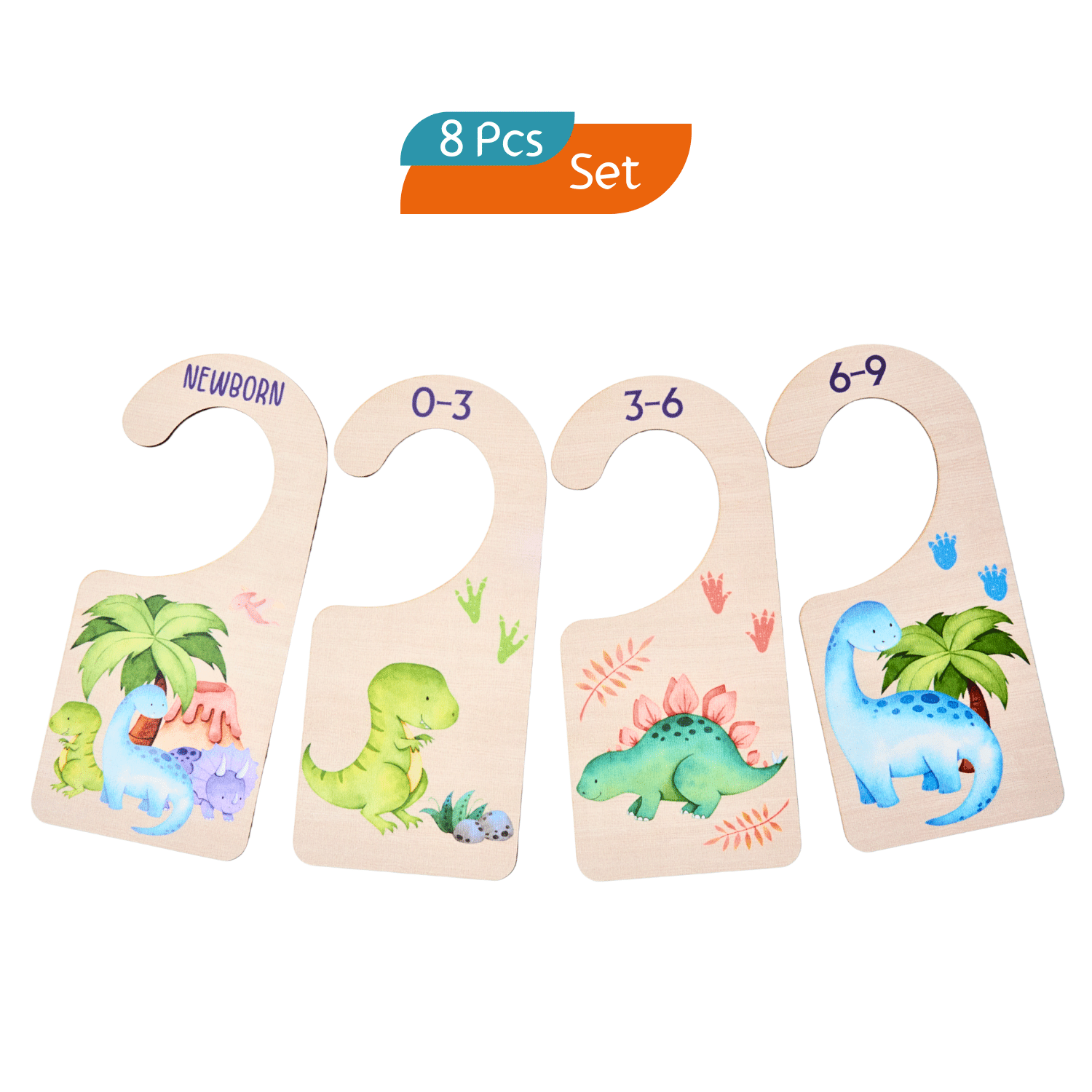 Dino Baby Wardrobe Dividers π¦ Organise with Fun!