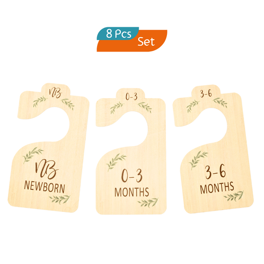 Baby Wardrobe Dividers - Eucalyptus