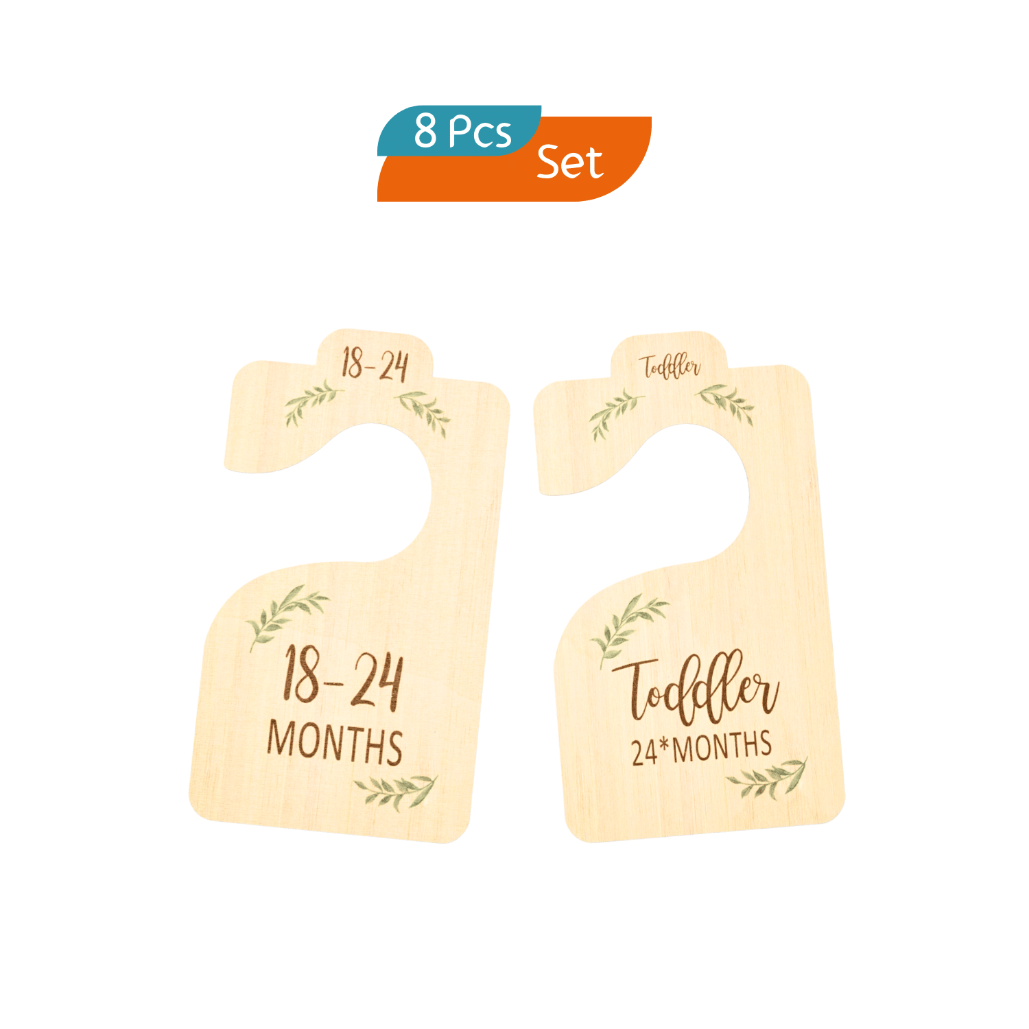 Baby Wardrobe Dividers - Eucalyptus