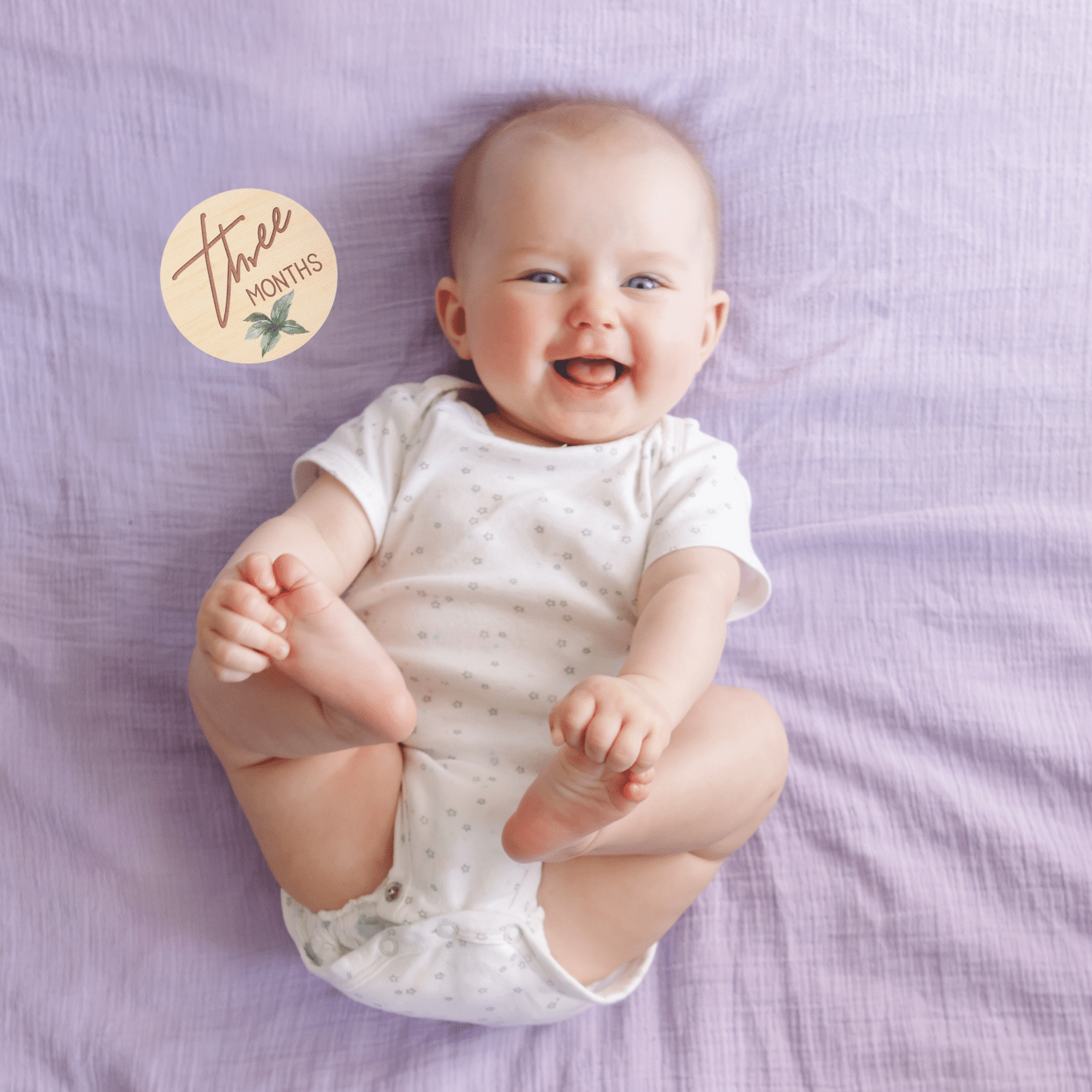Baby Milestone Discs Set - Eucalyptus