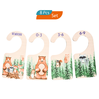 Baby Wardrobe Dividers - Jungle