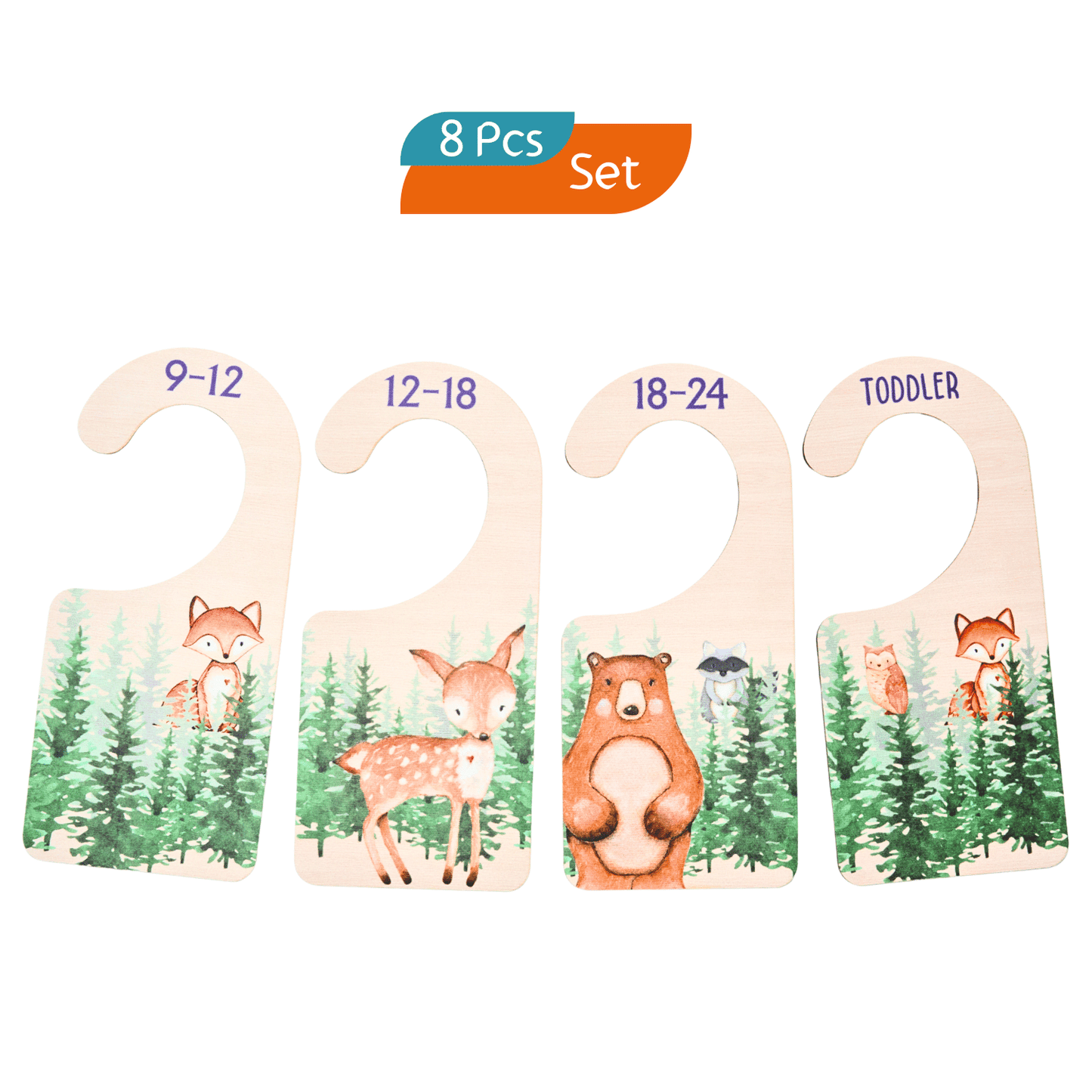 Baby Wardrobe Dividers - Jungle
