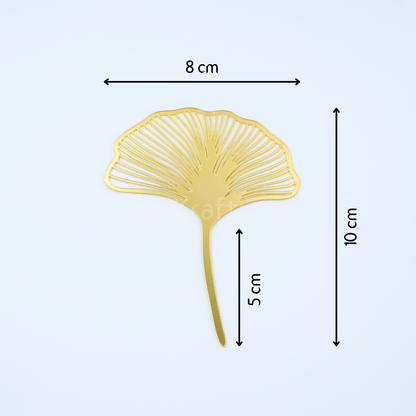 2 Pcs Ginkgo Leaf Cake Topper