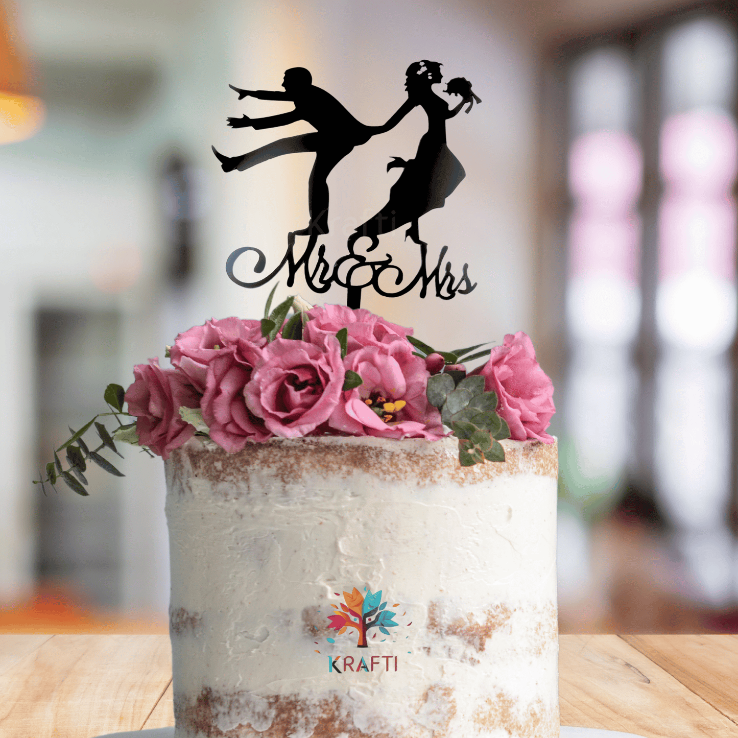 Runaway Groom Cake Topper