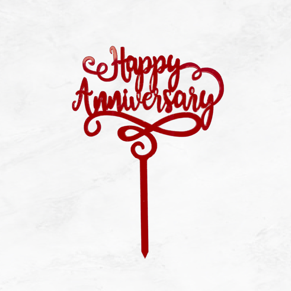 Happy Anniversary 7 - Red