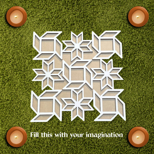 Home Decor Rangoli Mat - 1