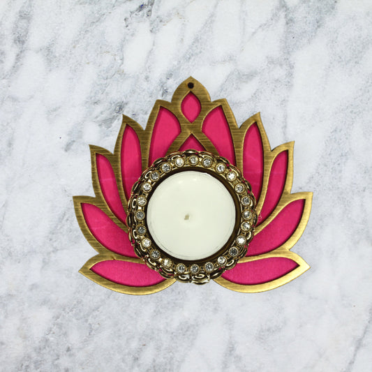 Lotus Glow Tealight Holder